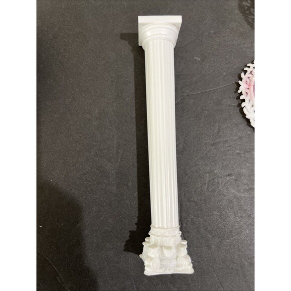 Wedding Cake Decor Mix Lot Roman Columns Topper Decorating White Grecian Pillars - Picture 13 of 16